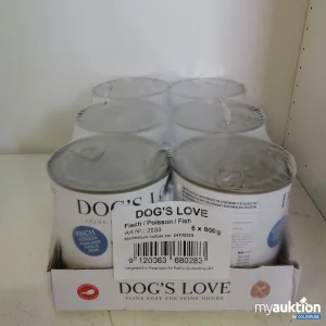 Auktion DOG'S LOVE Fisch Hundefutter 800 g