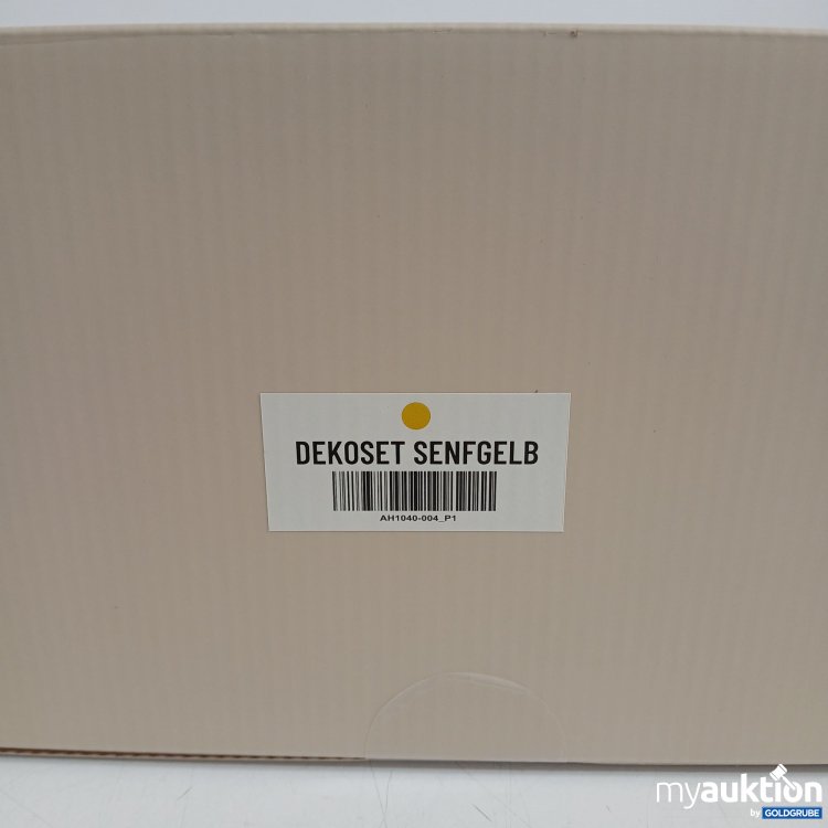 Artikel Nr. 441540: Alavya Home Hausbett Dekoset aus Bio-Baumwolle 125x350cm Senfgelb 