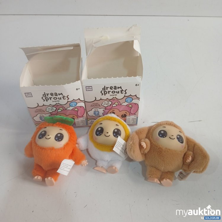 Artikel Nr. 465540 Artikel Nr. 465540: Mimomo Dream Sprouts Surprise Plüschfiguren 3Stk laut Foto
