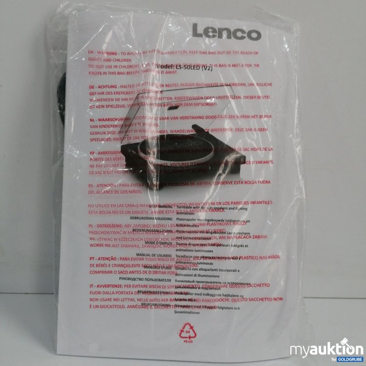 Artikel Nr. 850540: Lenko Kabel für Plattenspieler LS-50LED (V2) 