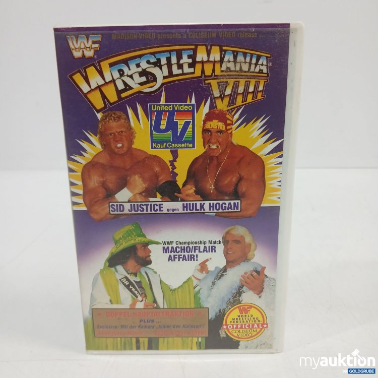 Artikel Nr. 872540 Artikel Nr. 872540: WrestleMania VIII Videokassette