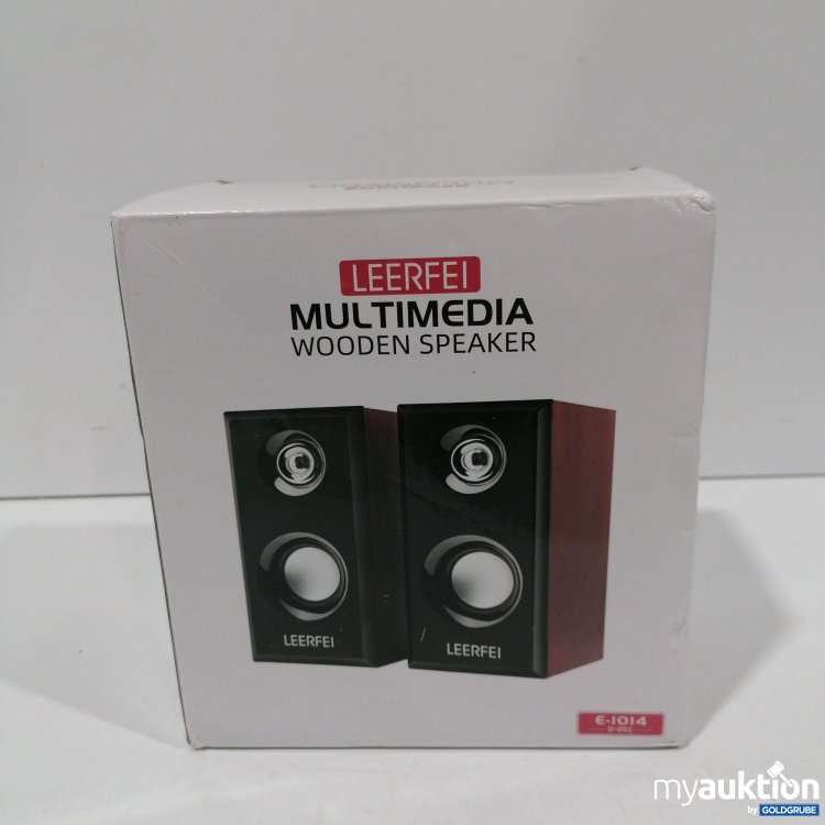 Artikel Nr. 889540: Leerfei Multimedia Wooden Speaker E-1014 D-092
