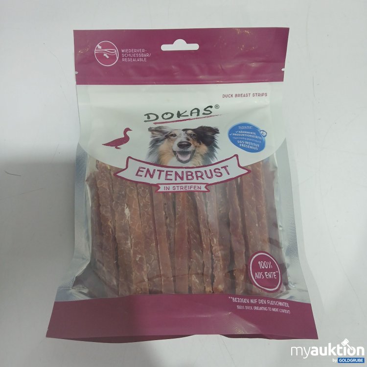 Artikel Nr. 894540: Dokas Entenbrust in Streifen 250g