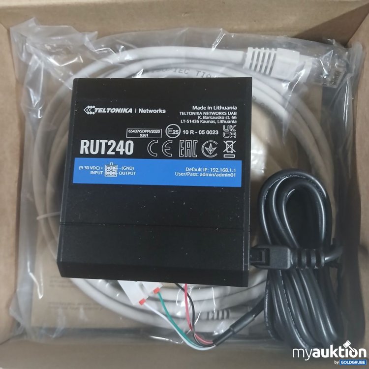 Artikel Nr. 922540: Teltonika RUT241 Router
