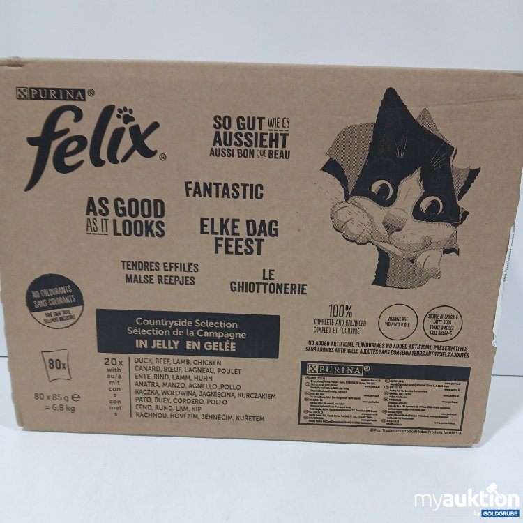 Artikel Nr. 954540: Purina Felix Katzenfutter Countryside Selection in Gelee 80 × 85g