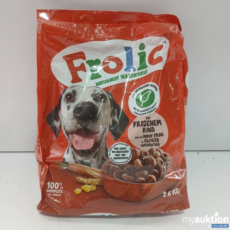 Artikel Nr. 973540: Frolic Hundefutter mit frischem Rind 2.6 kg