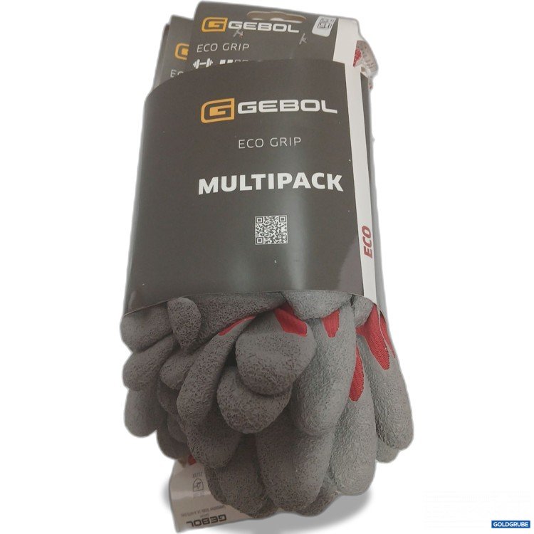 Artikel Nr. 998540 Artikel Nr. 998540: Gebol Eco Grip Handschuhe grau/rot Gr 9 L 12Paar