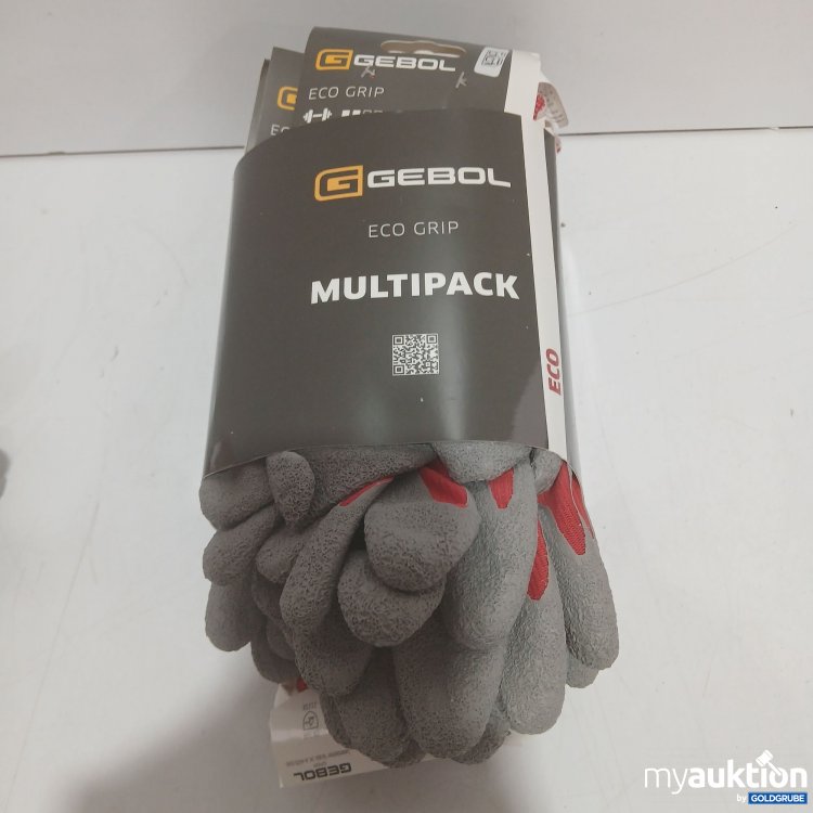 Artikel Nr. 998540 Artikel Nr. 998540: Gebol Eco Grip Handschuhe grau/rot Gr 9 L 12Paar
