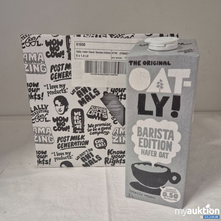 Artikel Nr. 429541: 6 x 1 Liter Oatly Hafermilch Barista Edition