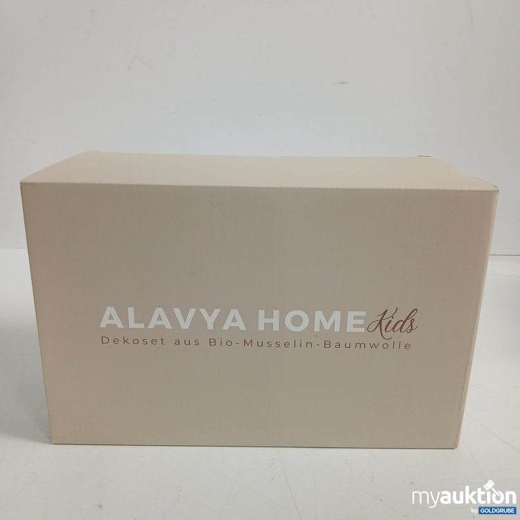 Artikel Nr. 441541: Alavya Home Hausbett  Dekoset aus Bio Musselin Baumwolle 125x350cm - Braun  