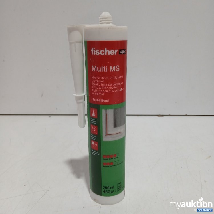 Artikel Nr. 464541 Artikel Nr. 464541: fischer Multi MS Hybrid Dicht- & Klebstoff 290 ml
