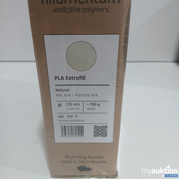 Artikel Nr. 813541 Artikel Nr. 813541: Fillamentum PLA Extrafill Natural 1.75mm 750g
