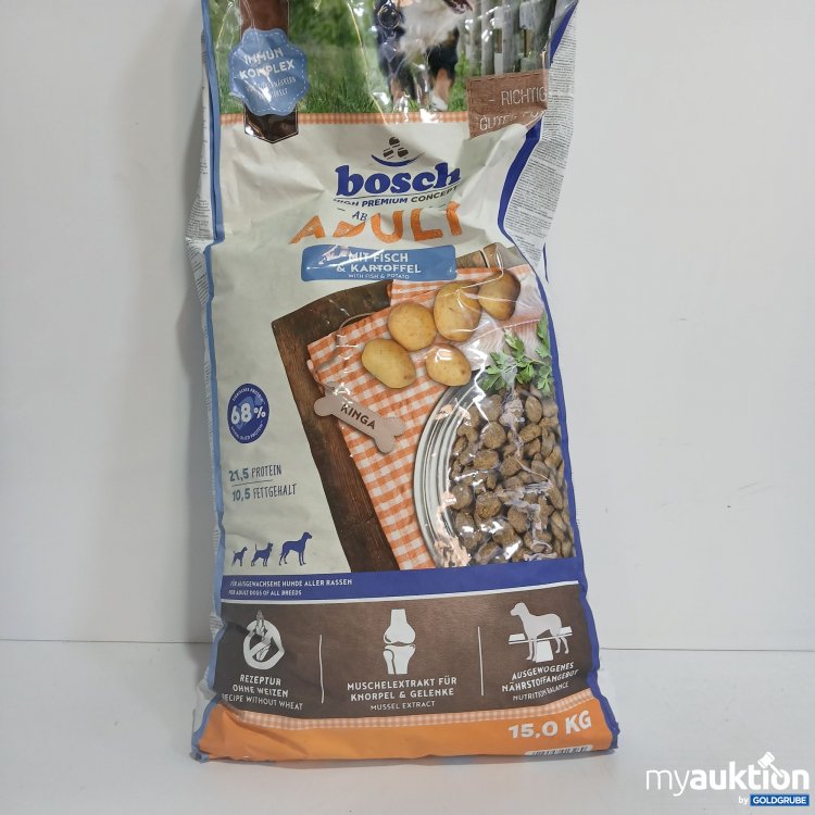 Artikel Nr. 818541 Artikel Nr. 818541: Bosch Adult ab dem 12.Monat Hundefutter Fisch & Kartoffel 15kg