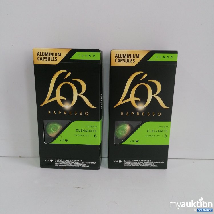 Artikel Nr. 832541: L'OR Espresso Lungo 6, Aluminium Kapseln  2x10 Stk. 