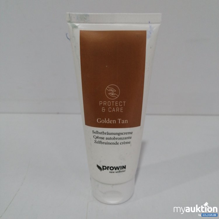Artikel Nr. 844541 Artikel Nr. 844541: Prowin Protect Care Golden Tan Selbstbräunungscreme 100ml