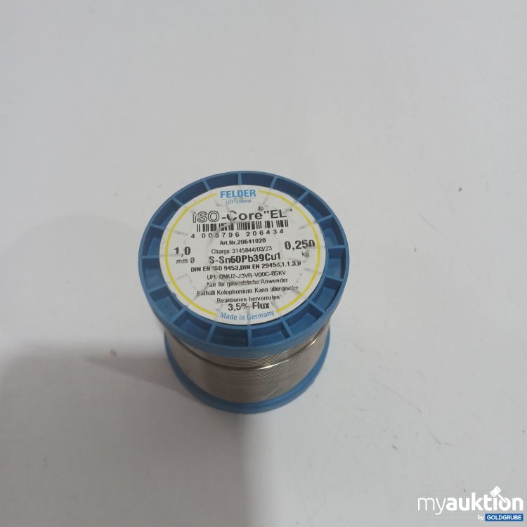 Artikel Nr. 871541 Artikel Nr. 871541: Felder Iso-Core EL 1mm