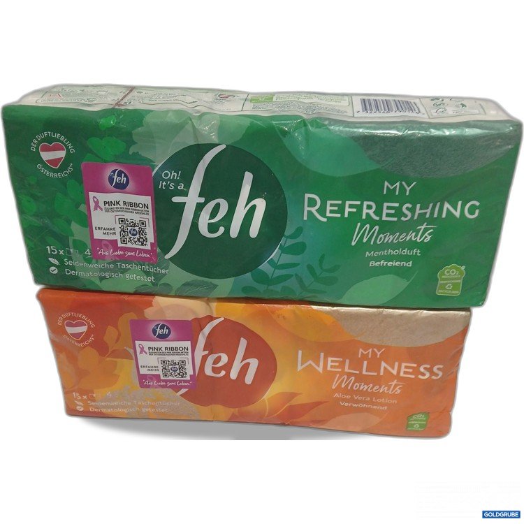 Artikel Nr. 920541: Feh Taschentücher Set 2 x 15 Päckchen 