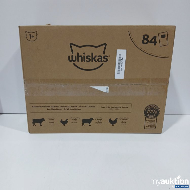 Artikel Nr. 954541: Whiskas Gemischte Auswahl in Sauce 84 × 85g