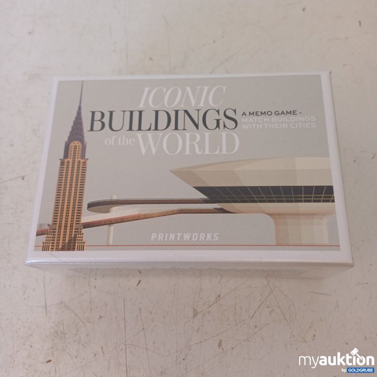 Artikel Nr. 976541: PRINTWORKS Iconic Buildings of the World Memo Game