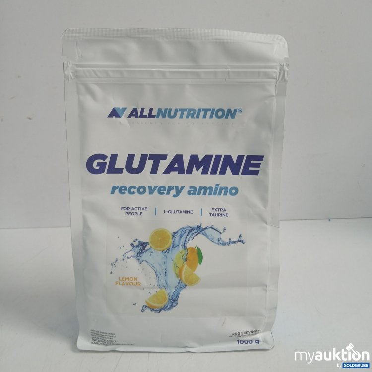 Artikel Nr. 984541: Allnutrition Glutamine recovery amino Zitrone 1000g