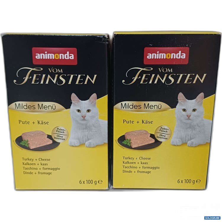 Artikel Nr. 985541: Animonda Vom Feinsten Mildes Menü, Pute+Käse, Katzenfutter, 12x100g
