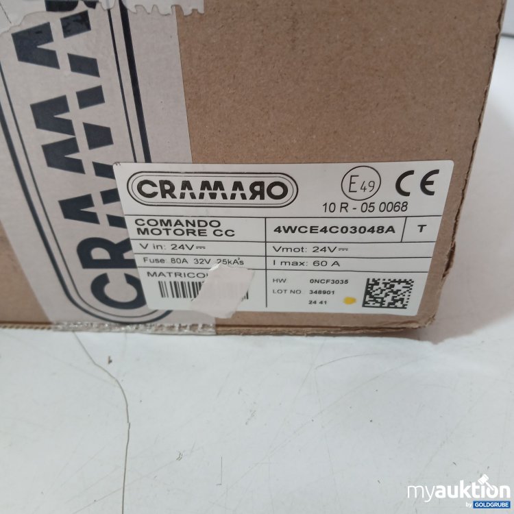 Artikel Nr. 997541 Artikel Nr. 997541: Cramaro Bedienungsbox 24V 4WCE4C03048A