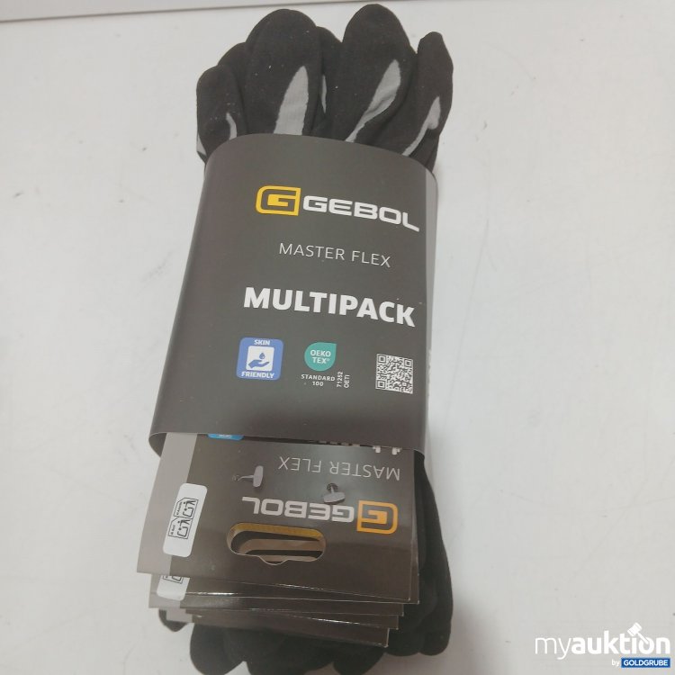 Artikel Nr. 998541 Artikel Nr. 998541: Gebol Master Flex Handschuhe schwarz/Gelb Gr 10 XL 12Paar