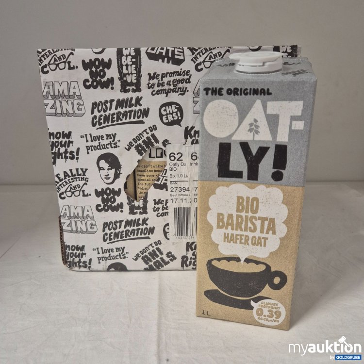 Artikel Nr. 429542: 6 x 1 Liter Oatly Hafermilch Bio Barista