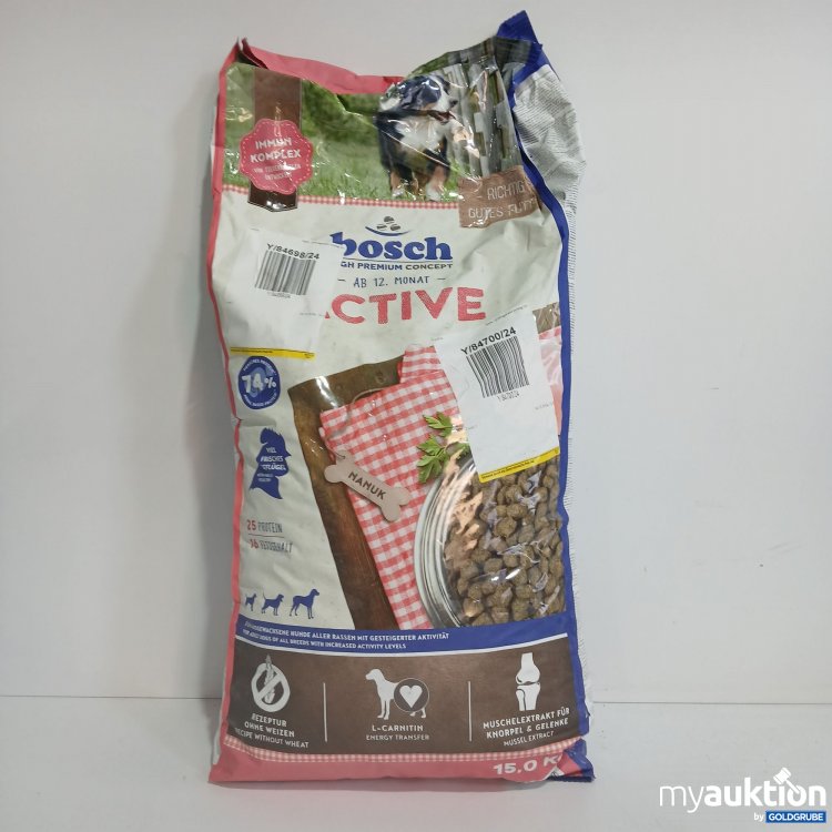 Artikel Nr. 818542 Artikel Nr. 818542: Bosch ab dem 12.Monat Active Hundefutter 15kg