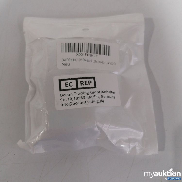 Artikel Nr. 827542 Artikel Nr. 827542: QWork DC12V Solenoi Schranktür 4Stk.