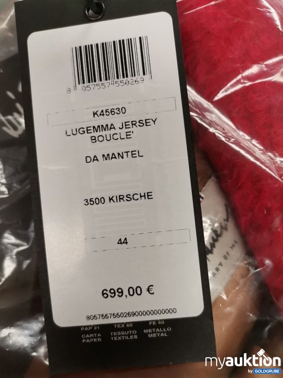 Artikel Nr. 881542 Artikel Nr. 881542: Luis Trenker lugemma jersey boucles Mantel