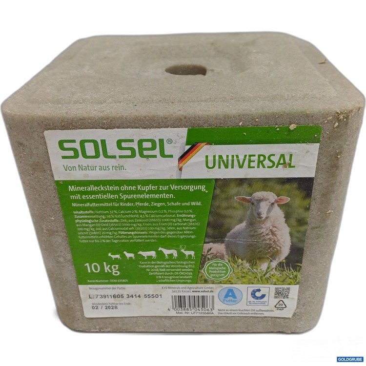 Artikel Nr. 884542: Solsel Universal Mineralleckstein 10kg