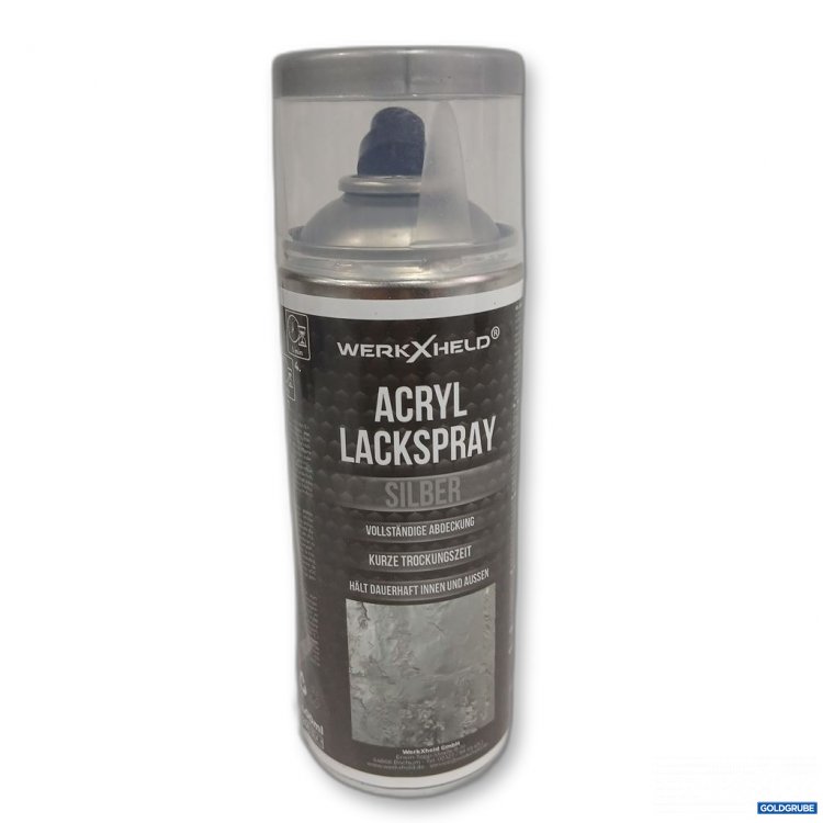 Artikel Nr. 890542 Artikel Nr. 890542: WerkXHeld Acryl Lackspray Silber 400 ml