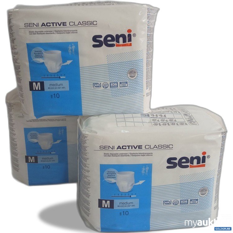 Artikel Nr. 959542: Seni Active Classic Inkotinenzpants M je 10Stk 