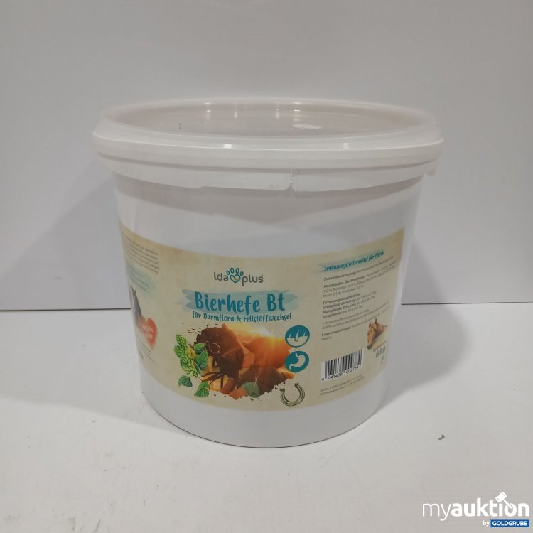 Artikel Nr. 961542: Idaplus Bierhefe Bt für Darmflora & Fellstoffwechsel 6kg 