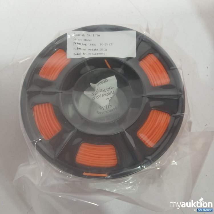 Artikel Nr. 968542: 3D Printer Filament orange 1,75mm 250g 