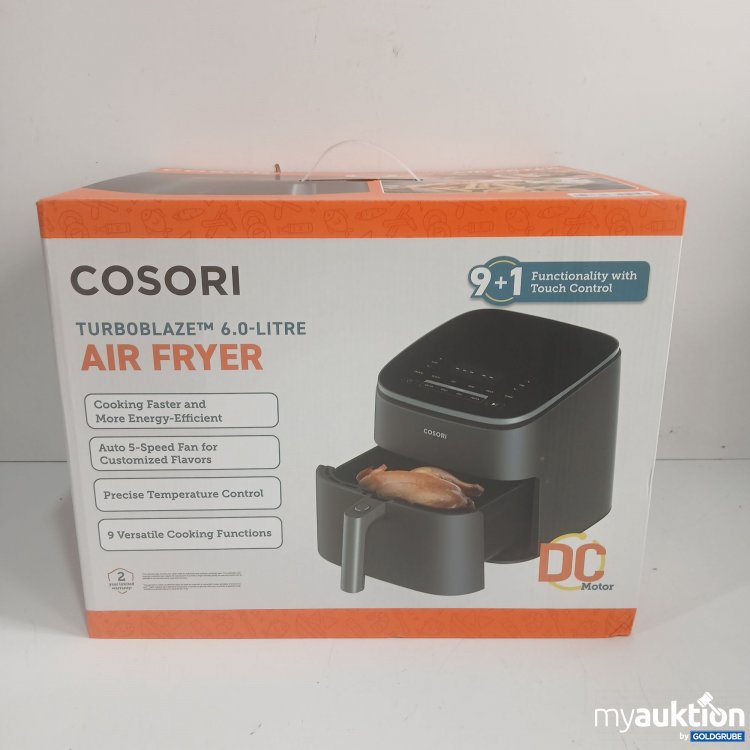 Artikel Nr. 971542 Artikel Nr. 971542: Cosori Turboblaze 6.0L Air Fryer CAF-DC601-KEU