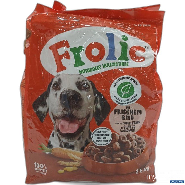 Artikel Nr. 973542: Frolic Hundefutter mit frischem Rind 2.6 kg