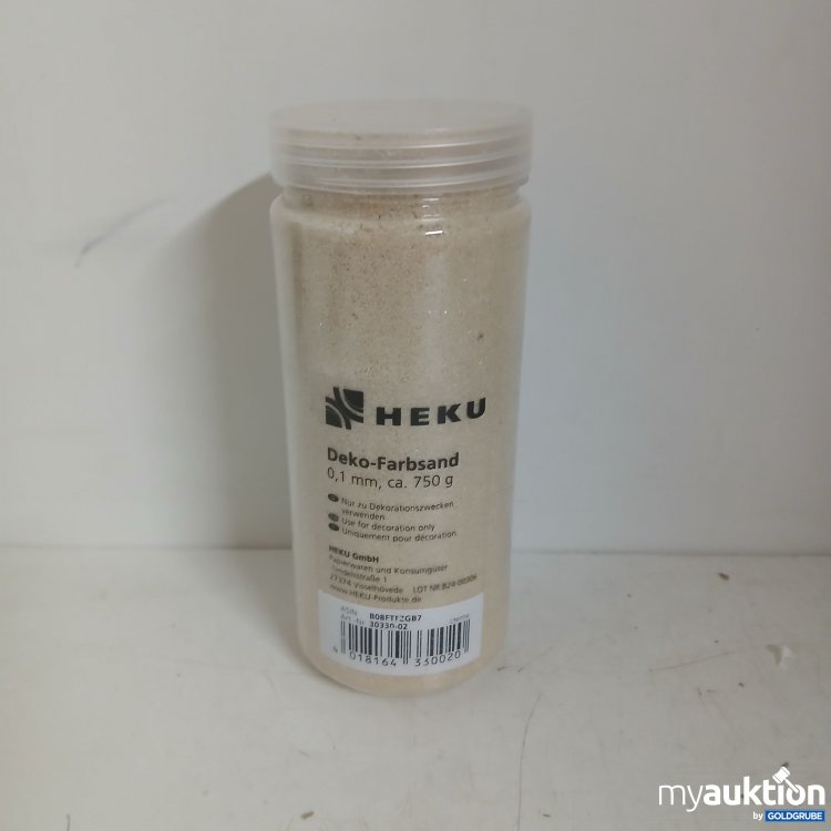 Artikel Nr. 399543: Heku Deko-Farbsand 750g