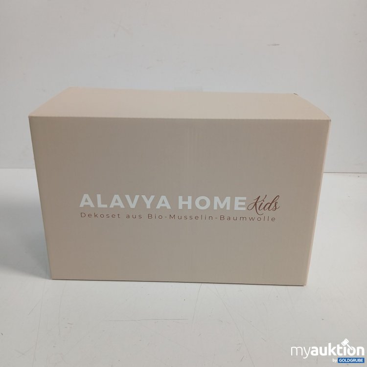 Artikel Nr. 441543: Alavya Home Hausbett Dekoset aus Bio-Baumwolle 125x350cm - Beige  