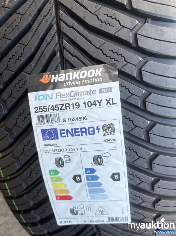 Artikel Nr. 442543: Hankook ION FlexClimate 255/45ZR19 104Y XL