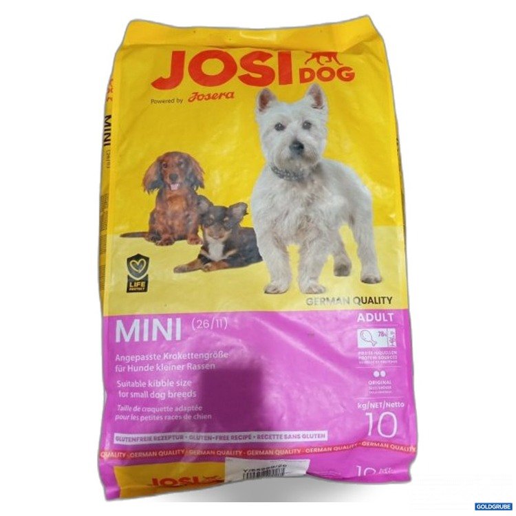Artikel Nr. 467543: JosiDog Hundefutter Mini 10 kg 
Für kleine Rassen