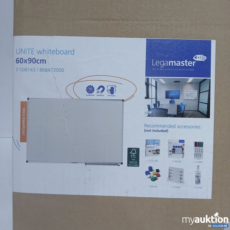 Artikel Nr. 878543: Legamaster Unite Whiteboard 60x90cm 