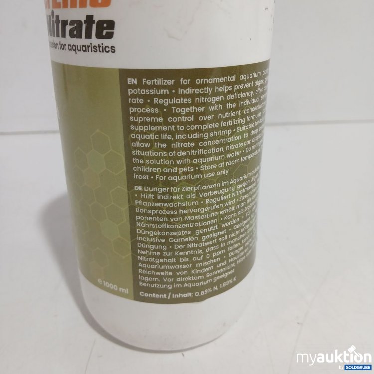 Artikel Nr. 890543: MasterLine Nitrato NO3 1 l