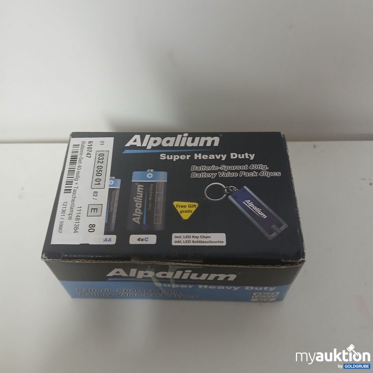 Artikel Nr. 917543 Artikel Nr. 917543: Alpalium Batterie-Sparset 40tlg.