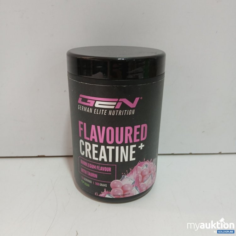 Artikel Nr. 941543 Artikel Nr. 941543: GEN Flavoured Creatine+ Bubblegum Flavour 550g