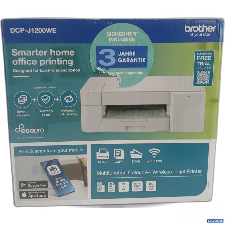 Artikel Nr. 959543: Brother Smarter Home office printing DCP-J1200WE 