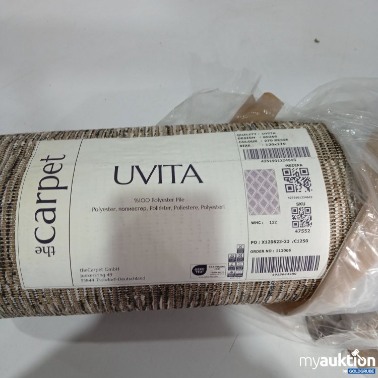Artikel Nr. 428544 Artikel Nr. 428544: Uvita Teppich 270Beige 120x170cm