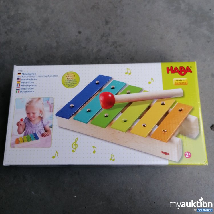 Artikel Nr. 636544 Artikel Nr. 636544: Haba Metallophon 5990
