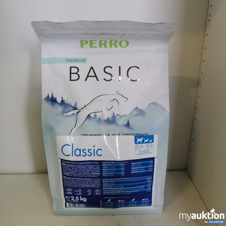 Artikel Nr. 721544: Perro Basic Classic Hundefutter 2,5 kg